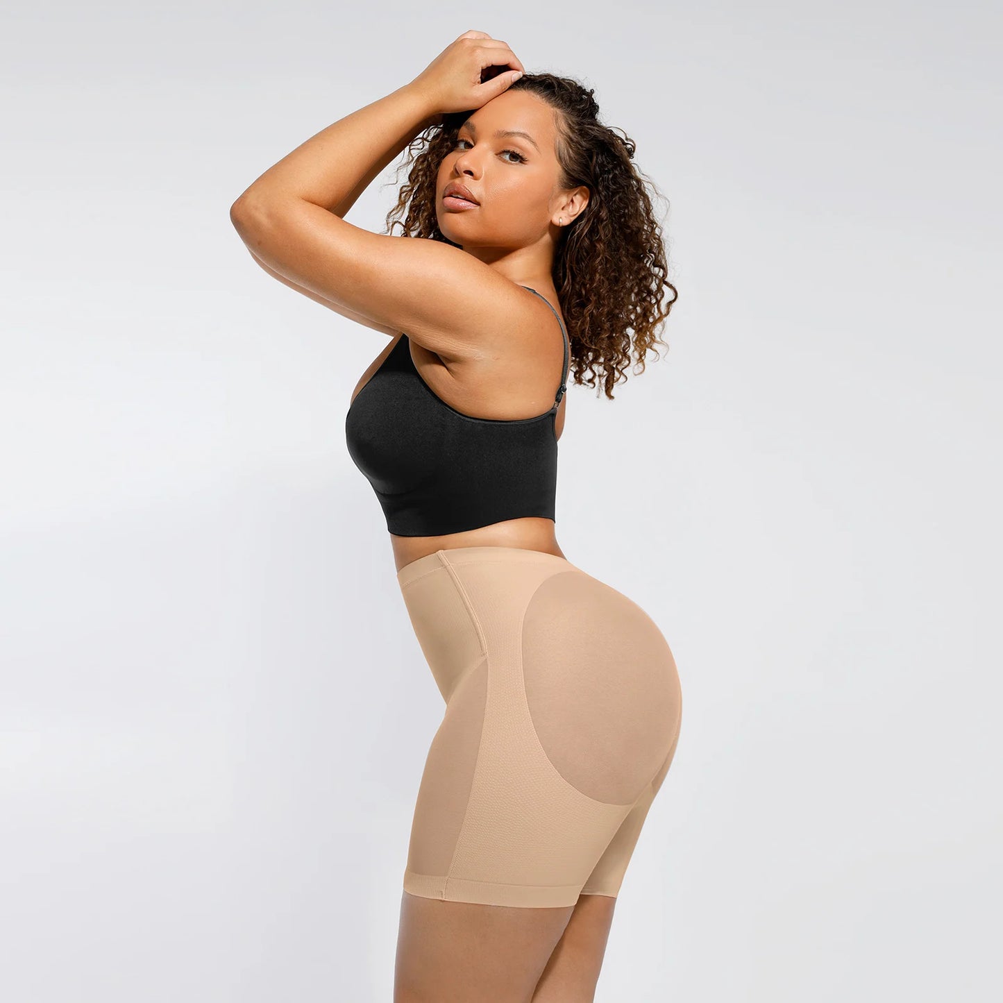 Lacio®_ Mesh Low Waist Butt Lifter Short